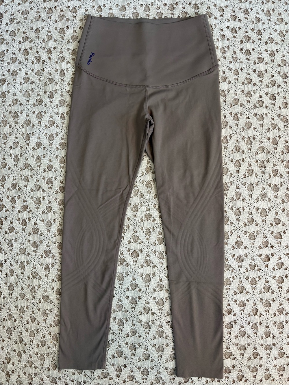 fanka Body Sculpt Compression Leggings Taupe Size XS/S